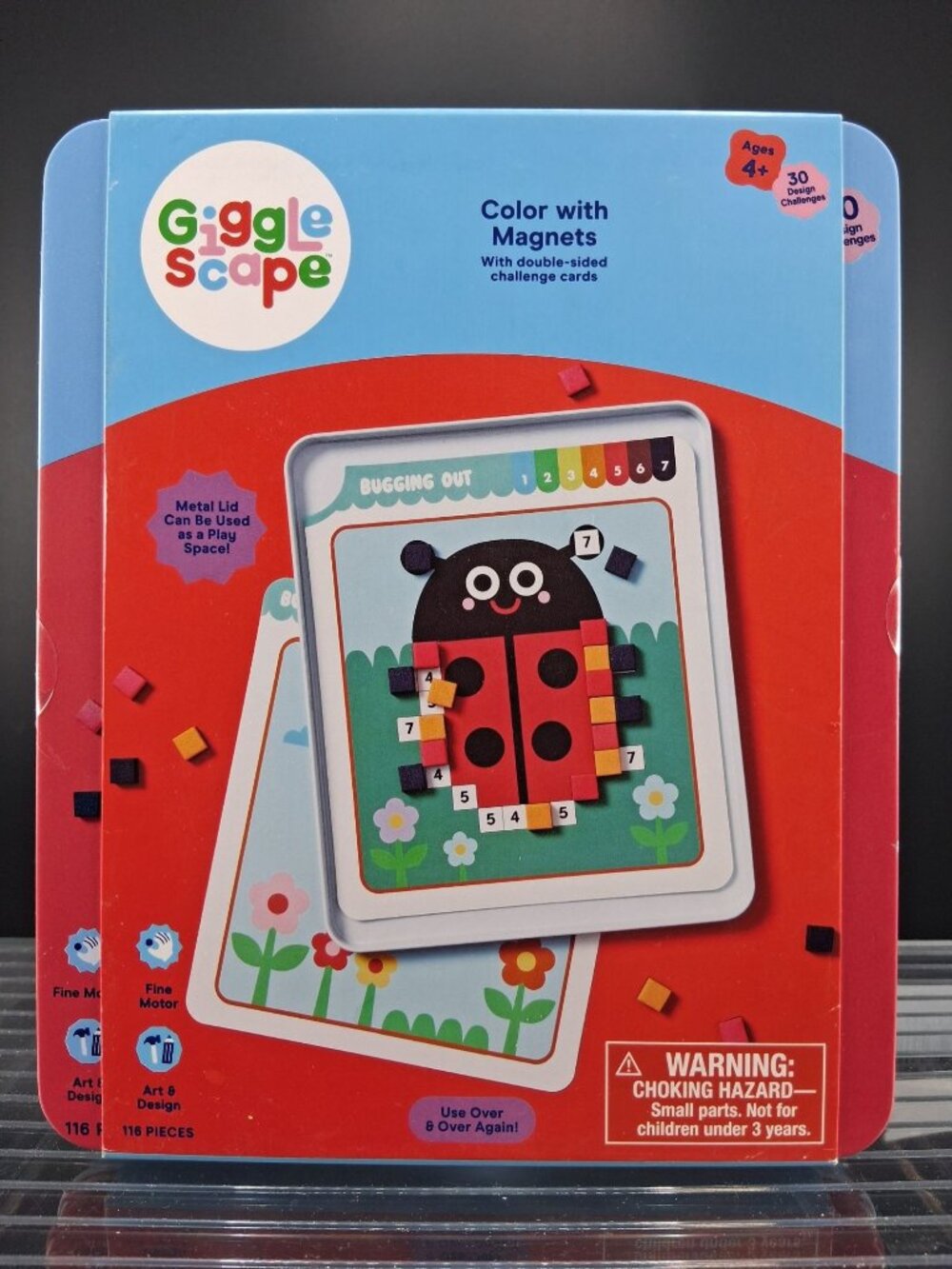 Gigglescape Color With Magnets Educational Game Ages 4+